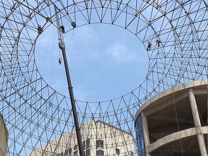 兴城网架螺栓球加工流程